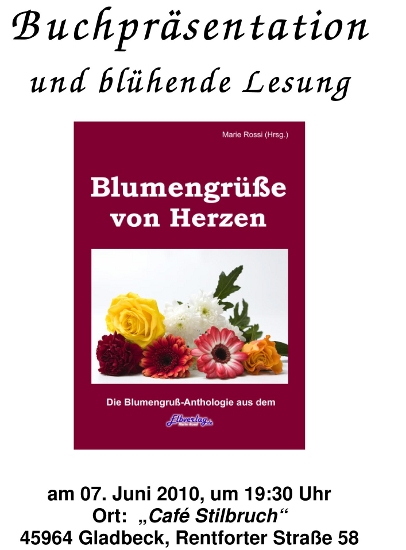 Blumengre von Herzen